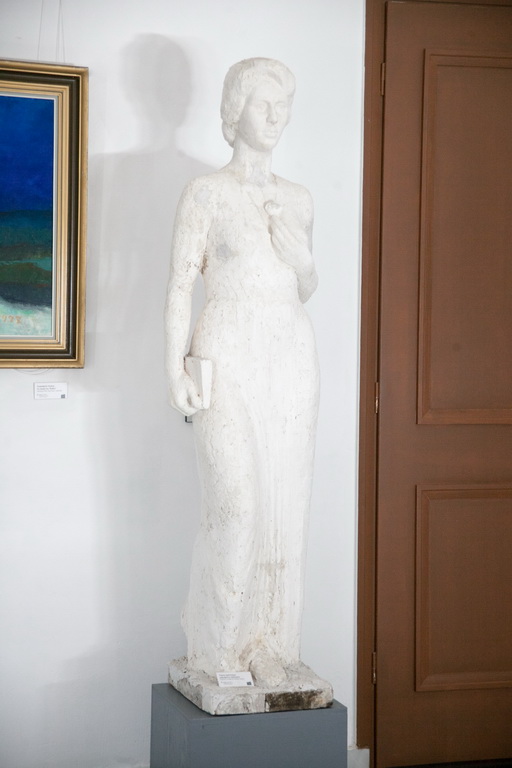 Plaster cast of a marble statue